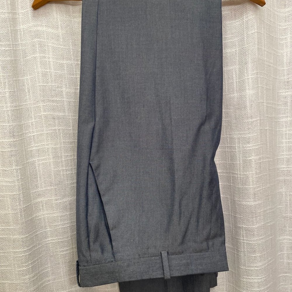 Perry Ellis grey-blue suit - Picture 2 of 2